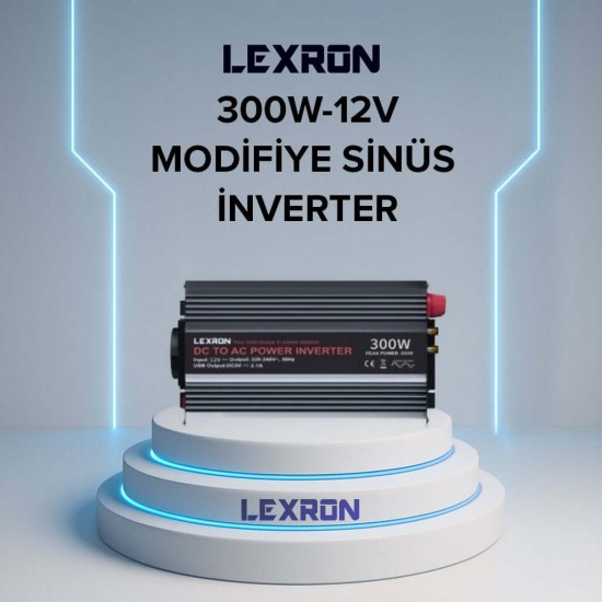 300W 12v Modifiye Sinüs İnverter lexron-300w-12v-modifiye-sinus-inverter